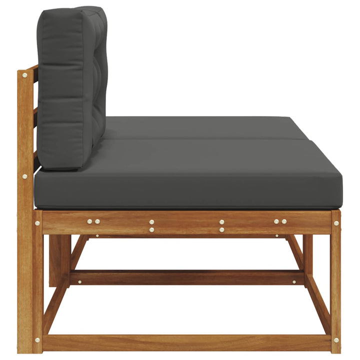 Sektionel sofa enheder med pude 2 Stk Naturfarvet