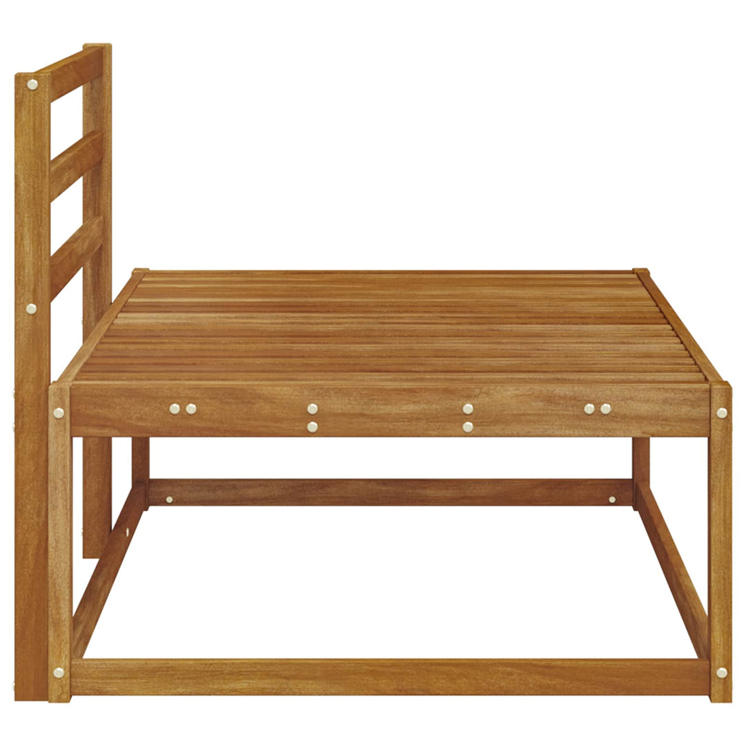 Udendørs end sofa Naturfarvet 115 x 83 x 73 cm