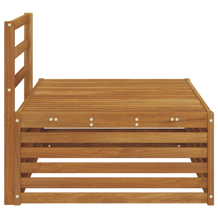 Udendørs end sofa Naturfarvet 115 x 83 x 73 cm