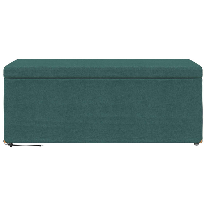 Taburet Mørkegrøn 101 x 41 x 40 cm Stof og konstrueret træ