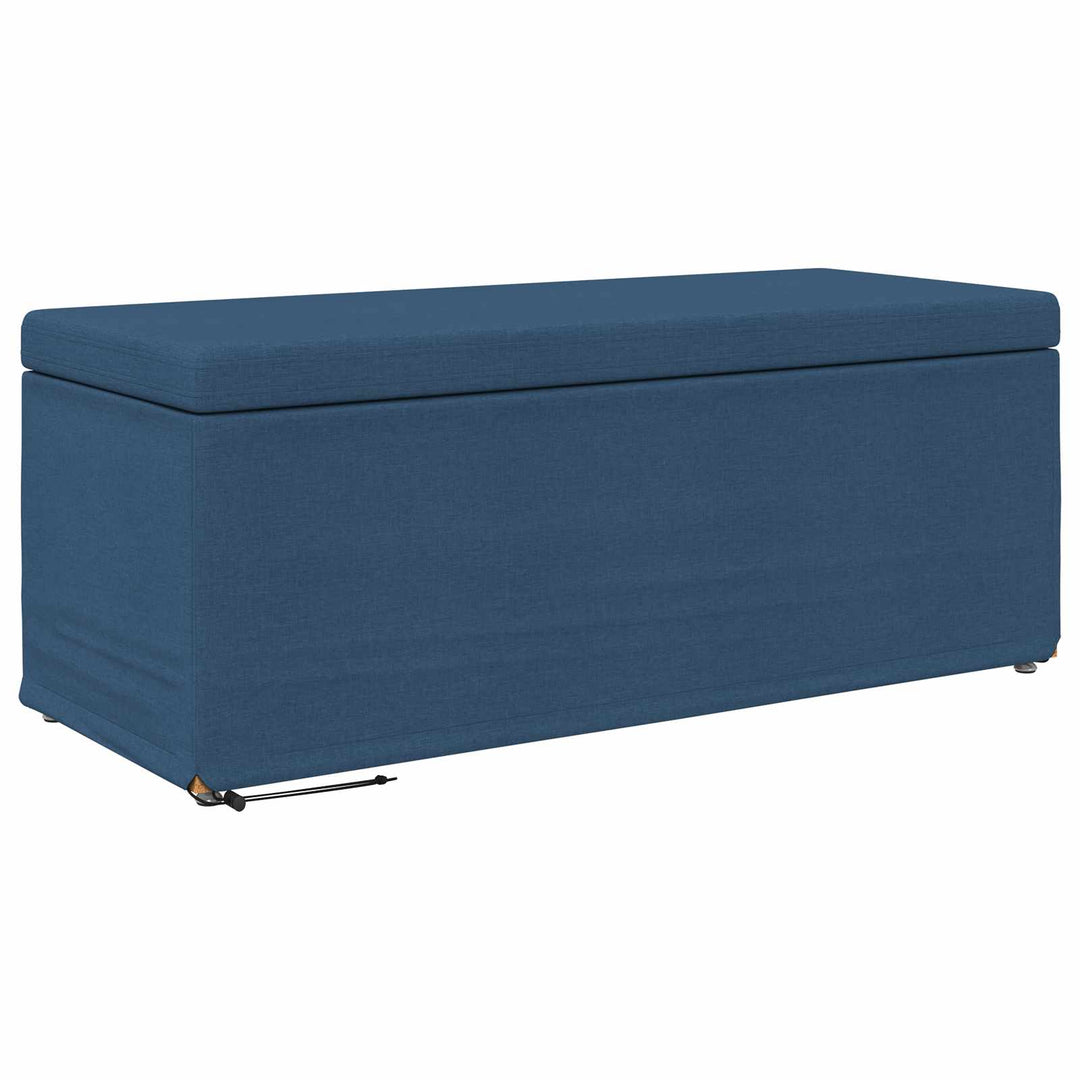 Taburet Blå 101 x 41 x 40 cm Stof og konstrueret træ
