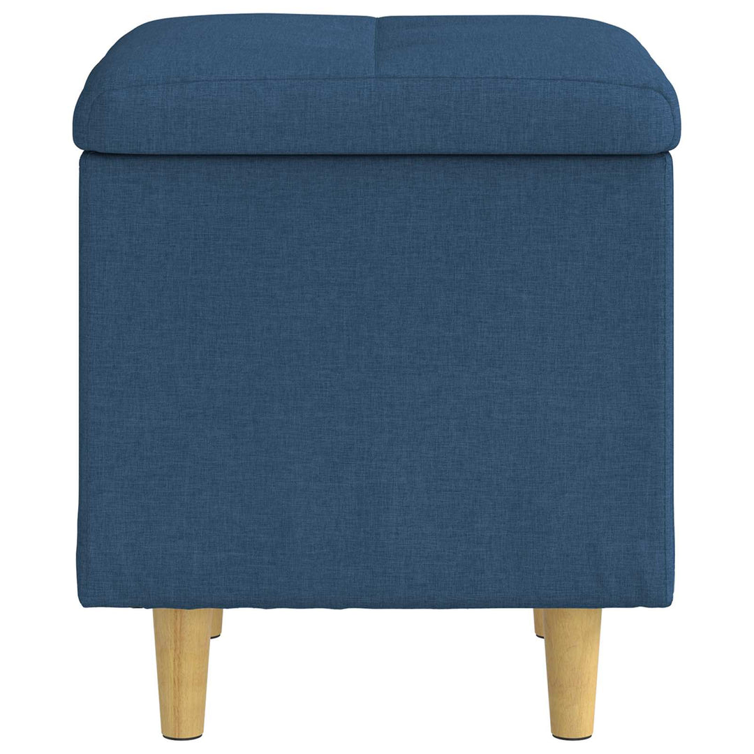 Ottoman med Opbevaring Blå 40 x 40 x 45 cm Stof