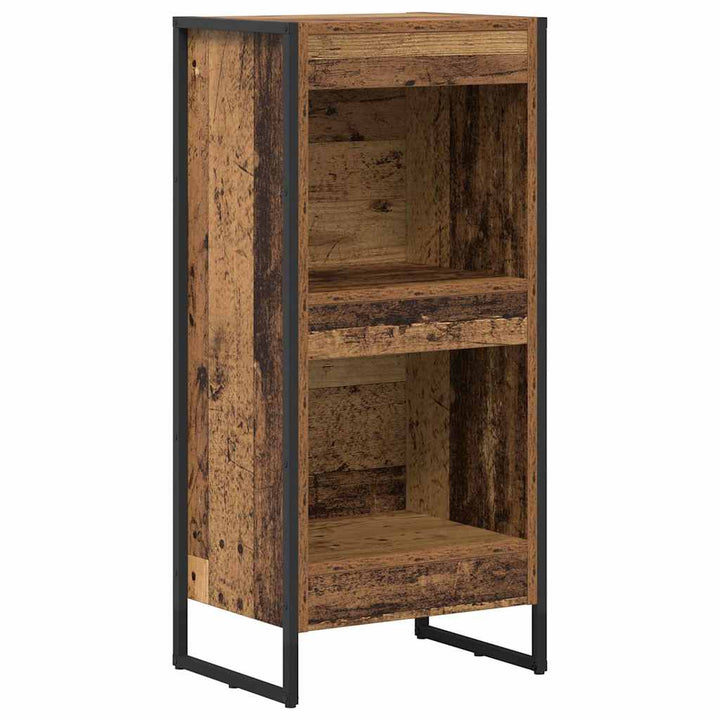 Bogskab Gammelt træ 40 x 30 x 86,5 cm Konstrueret træ