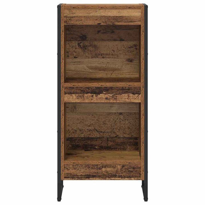 Bogskab Gammelt træ 40 x 30 x 86,5 cm Konstrueret træ