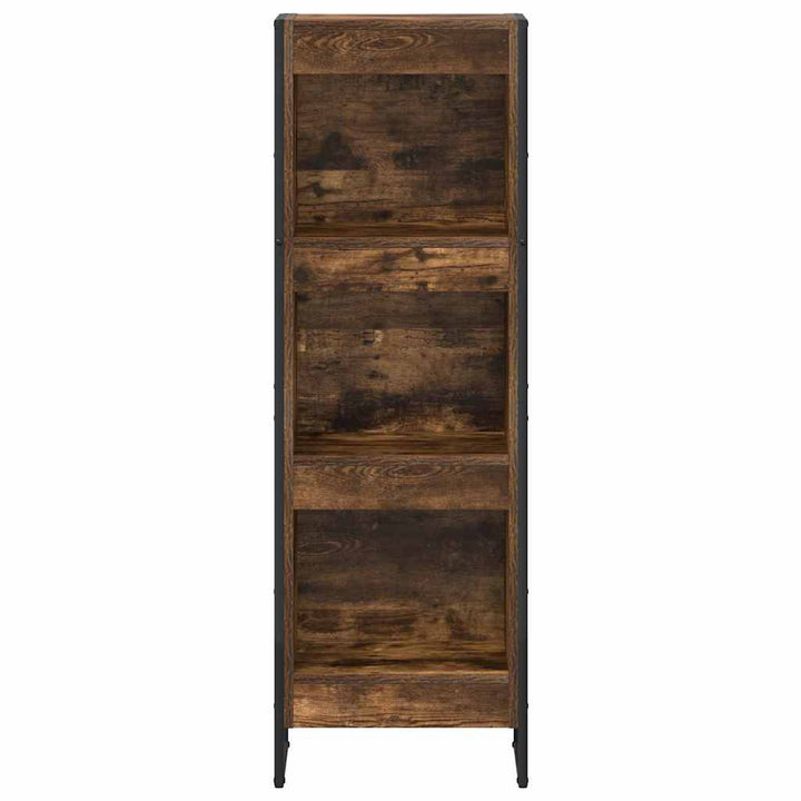 Bogskab Røget Eg 40 x 30 x 121 cm Konstrueret træ