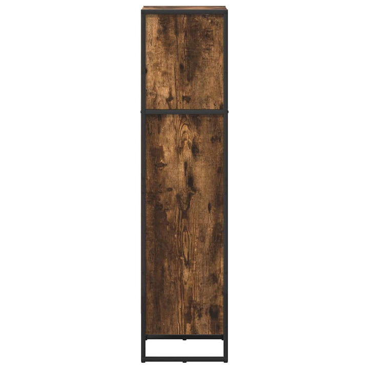 Bogskab Røget Eg 40 x 30 x 121 cm Konstrueret træ