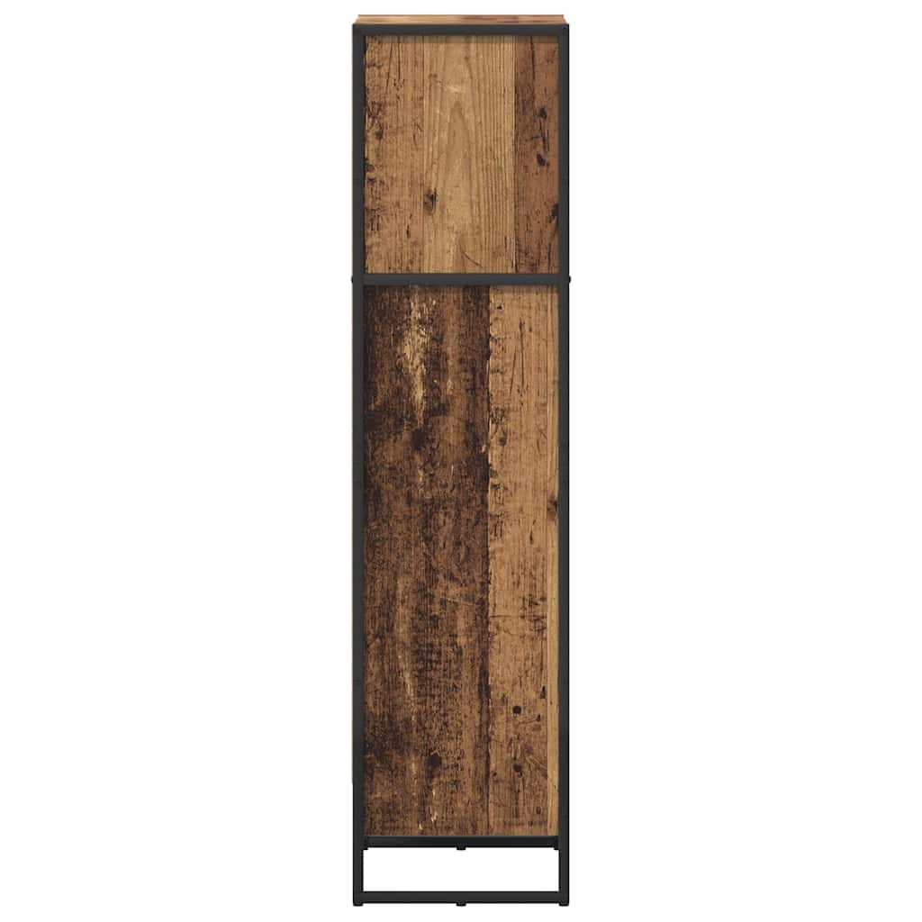 Bogskab Gammelt træ 40 x 30 x 121 cm Konstrueret træ