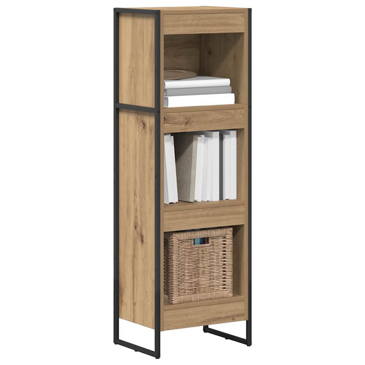 Bogskab Artisan eg 40 x 30 x 121 cm Konstrueret træ