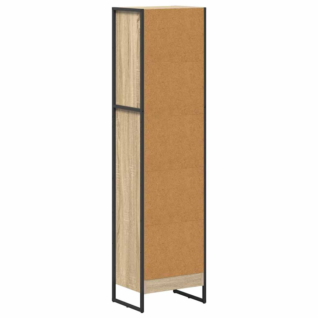 Bogskab Sonoma 40 x 30 x 155 cm Konstrueret træ