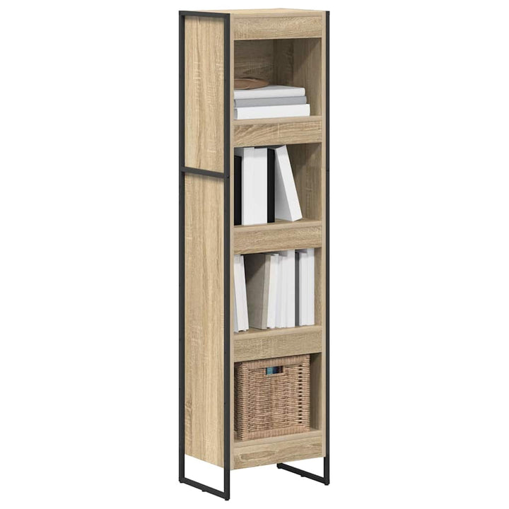 Bogskab Sonoma 40 x 30 x 155 cm Konstrueret træ