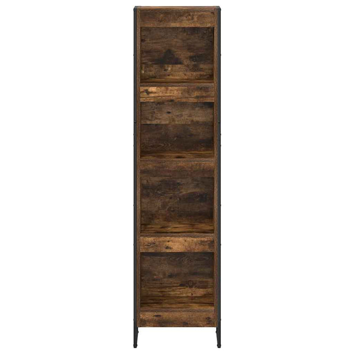 Bogskab Røget Eg 40 x 30 x 155 cm Konstrueret træ