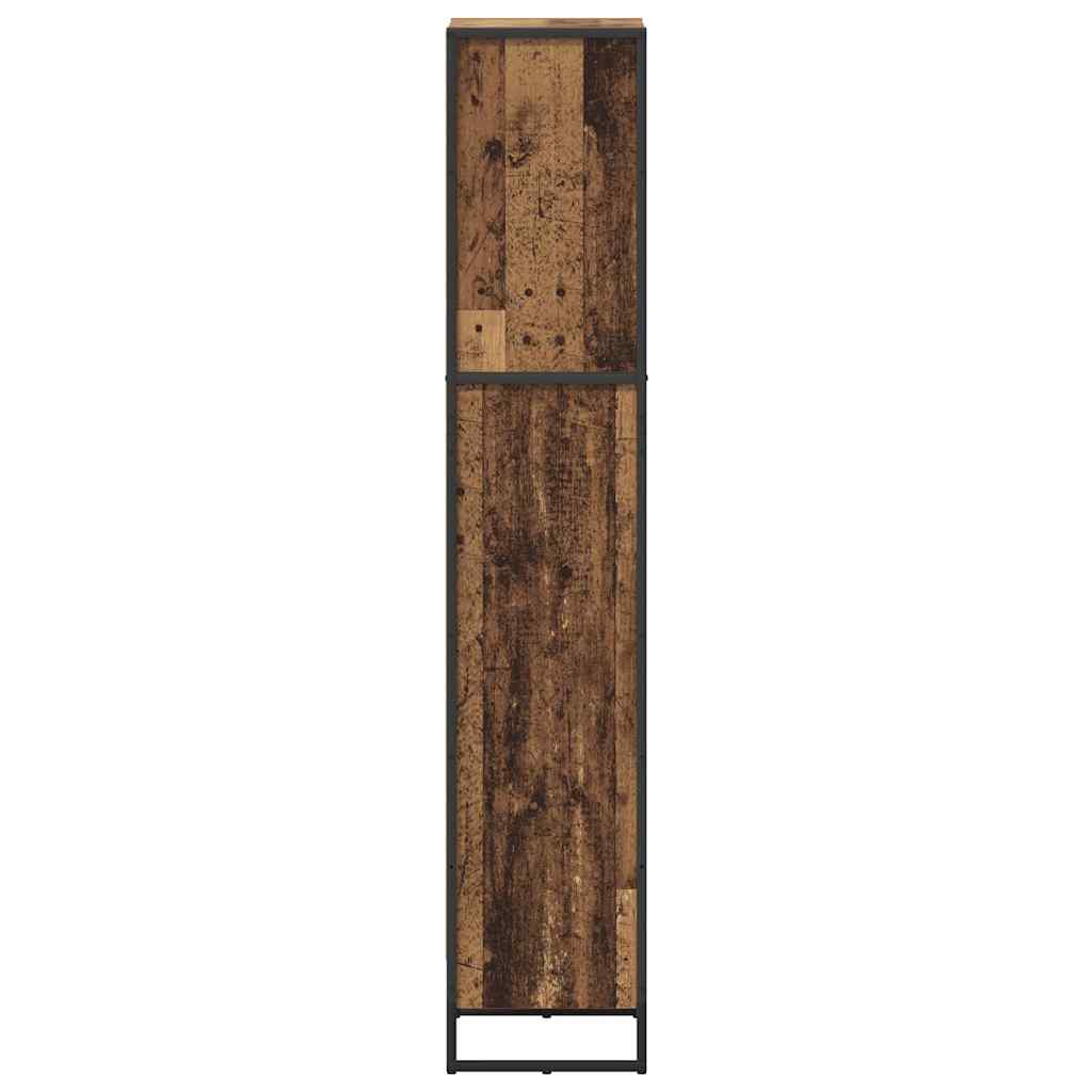 Bogskab Gammelt træ 40 x 30 x 155 cm Konstrueret træ