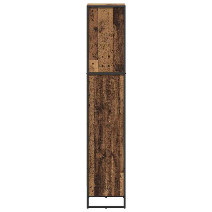 Bogskab Gammelt træ 40 x 30 x 155 cm Konstrueret træ