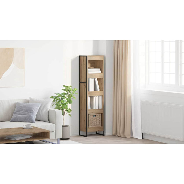 Bogskab Artisan eg 40 x 30 x 155 cm Konstrueret træ