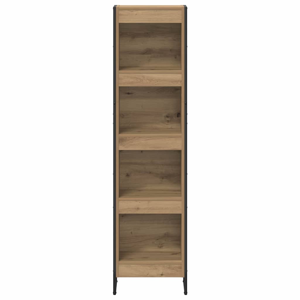 Bogskab Artisan eg 40 x 30 x 155 cm Konstrueret træ