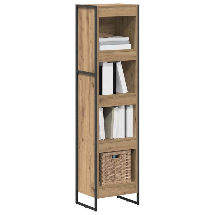 Bogskab Artisan eg 40 x 30 x 155 cm Konstrueret træ