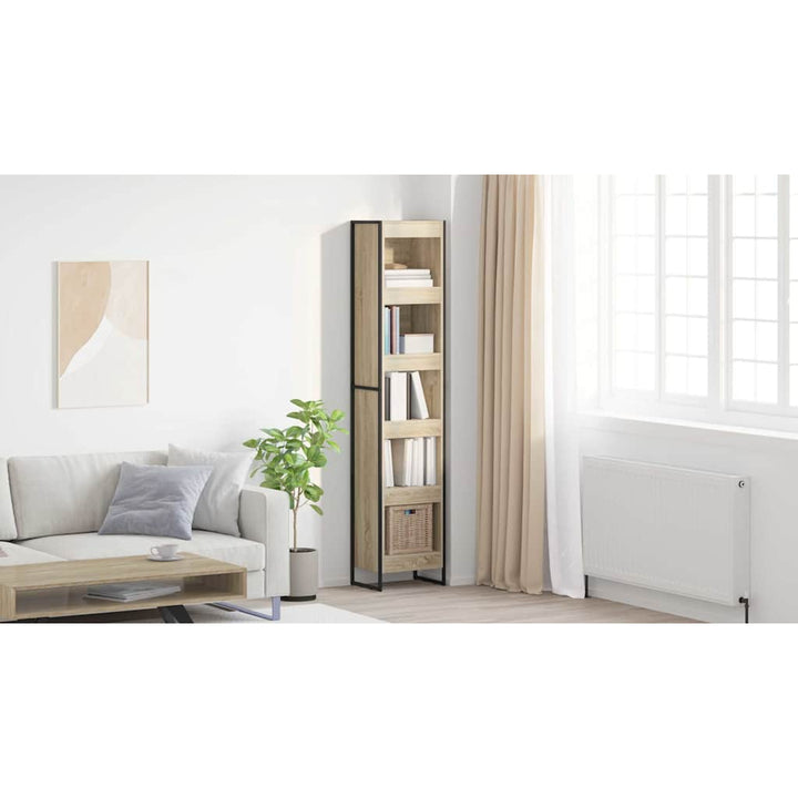 Bogskab Sonoma 40 x 30 x 189,5 cm Konstrueret træ