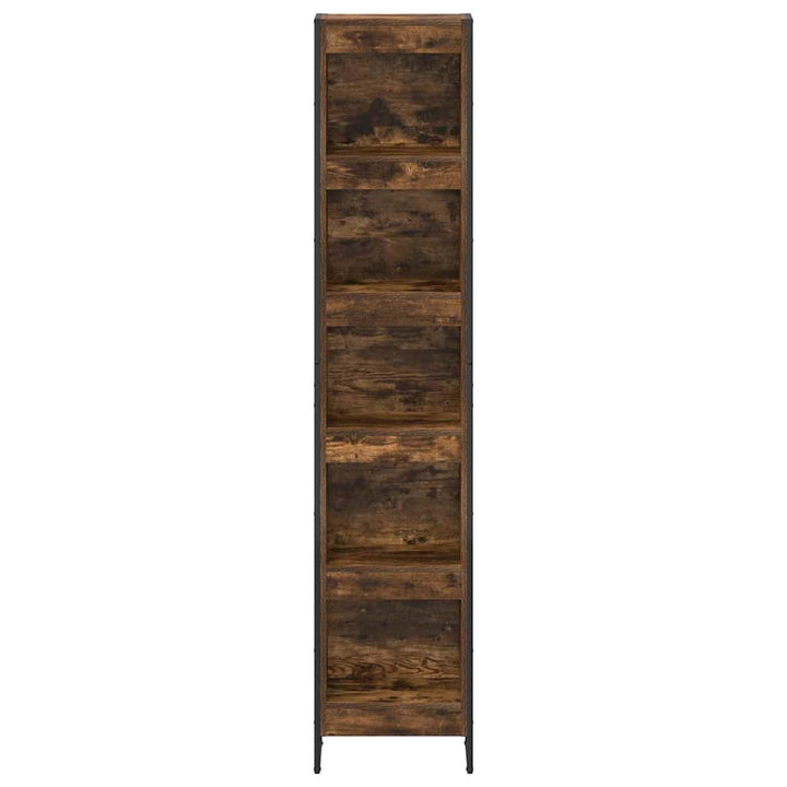 Bogskab Røget Eg 40 x 30 x 189,5 cm Konstrueret træ