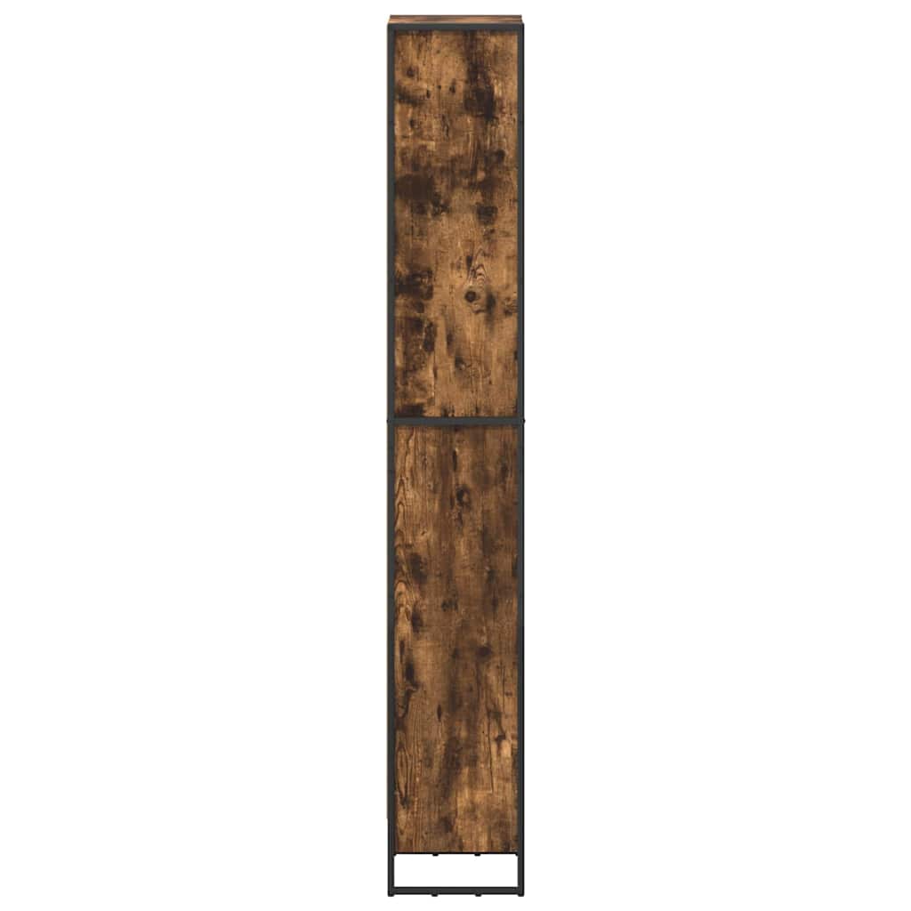 Bogskab Røget Eg 40 x 30 x 189,5 cm Konstrueret træ