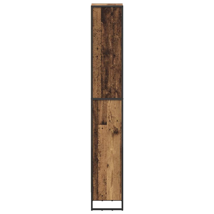 Bogskab Gammelt træ 40 x 30 x 189,5 cm Konstrueret træ