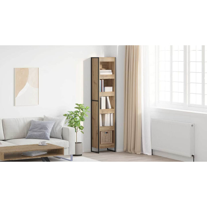 Bogskab Artisan eg 40 x 30 x 189,5 cm Konstrueret træ
