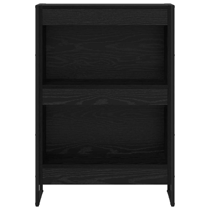 Bogskab Sort eg 60 x 30 x 86,5 cm Konstrueret træ