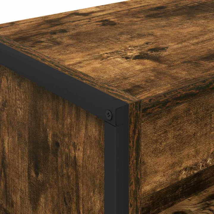 Bogskab Røget Eg 60 x 30 x 86,5 cm Konstrueret træ