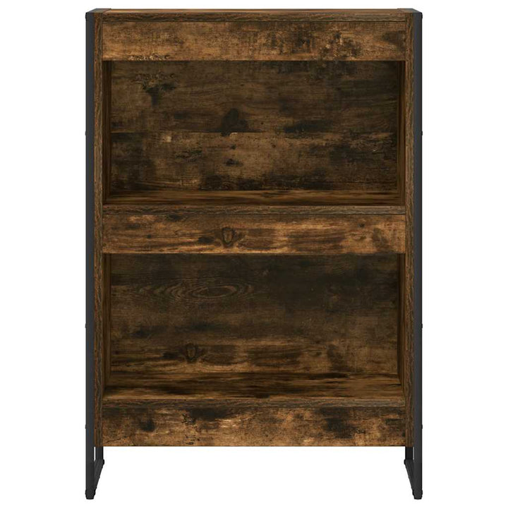 Bogskab Røget Eg 60 x 30 x 86,5 cm Konstrueret træ