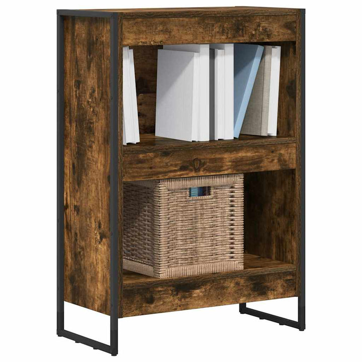 Bogskab Røget Eg 60 x 30 x 86,5 cm Konstrueret træ
