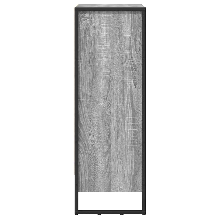 Bogskab Grå Sonoma 60 x 30 x 86,5 cm Konstrueret træ