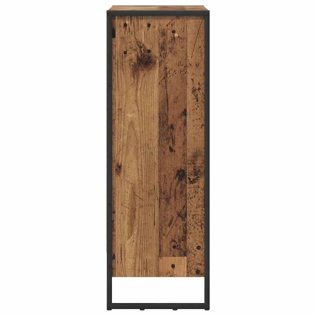Bogskab Gammelt træ 60 x 30 x 86,5 cm Konstrueret træ