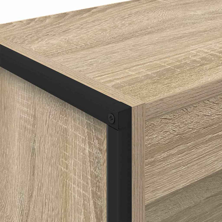 Bogskab Sonoma 60 x 30 x 121 cm Konstrueret træ