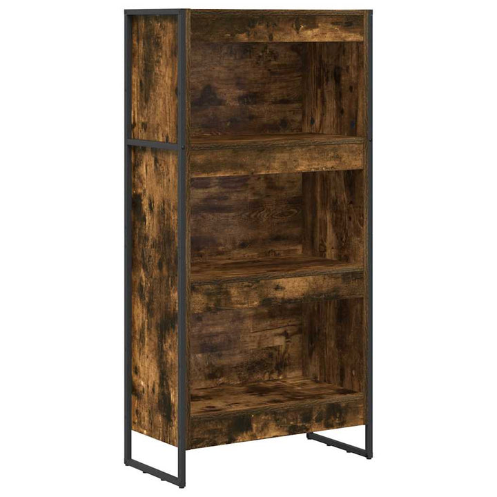 Bogskab Røget Eg 60 x 30 x 121 cm Konstrueret træ