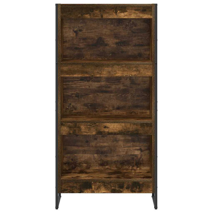 Bogskab Røget Eg 60 x 30 x 121 cm Konstrueret træ