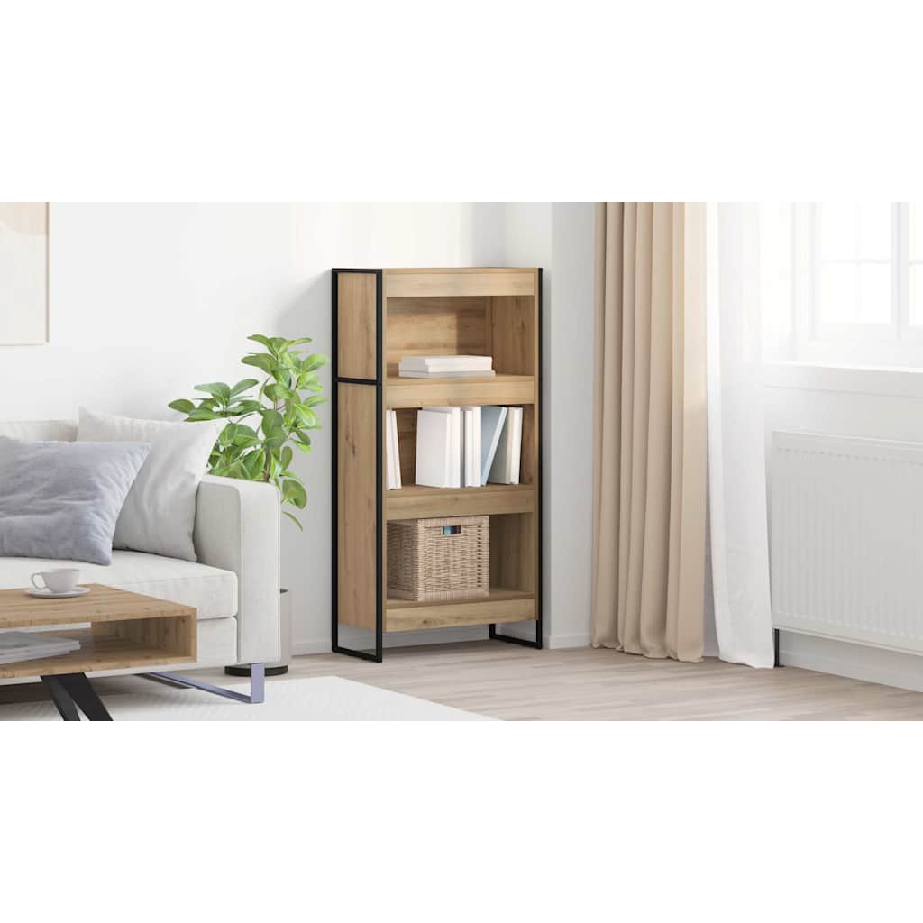 Bogskab Artisan eg 60 x 30 x 121 cm Konstrueret træ