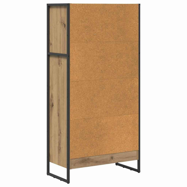 Bogskab Artisan eg 60 x 30 x 121 cm Konstrueret træ