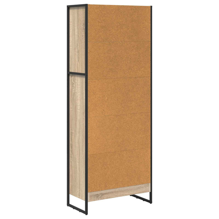 Bogskab Sonoma 60 x 30 x 155 cm Konstrueret træ