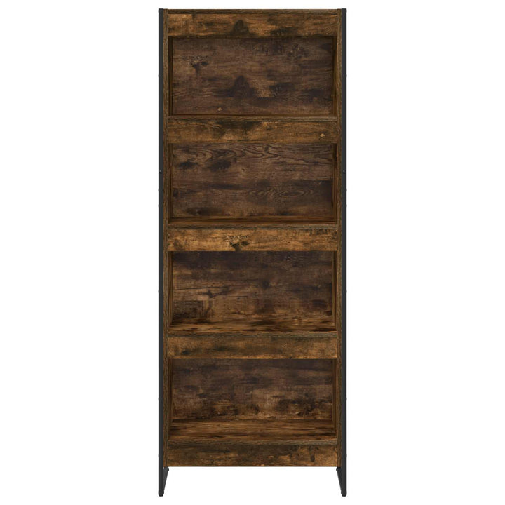 Bogskab Røget Eg 60 x 30 x 155 cm Konstrueret træ