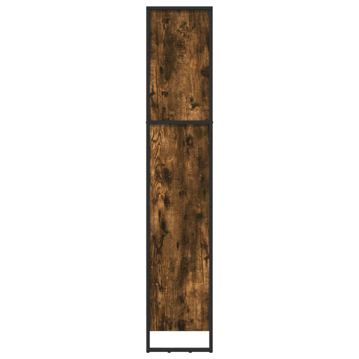 Bogskab Røget Eg 60 x 30 x 155 cm Konstrueret træ