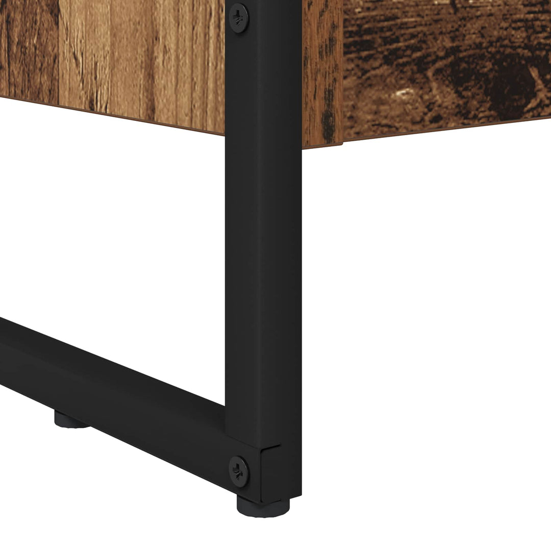 Bogskab Gammelt træ 60 x 30 x 155 cm Konstrueret træ