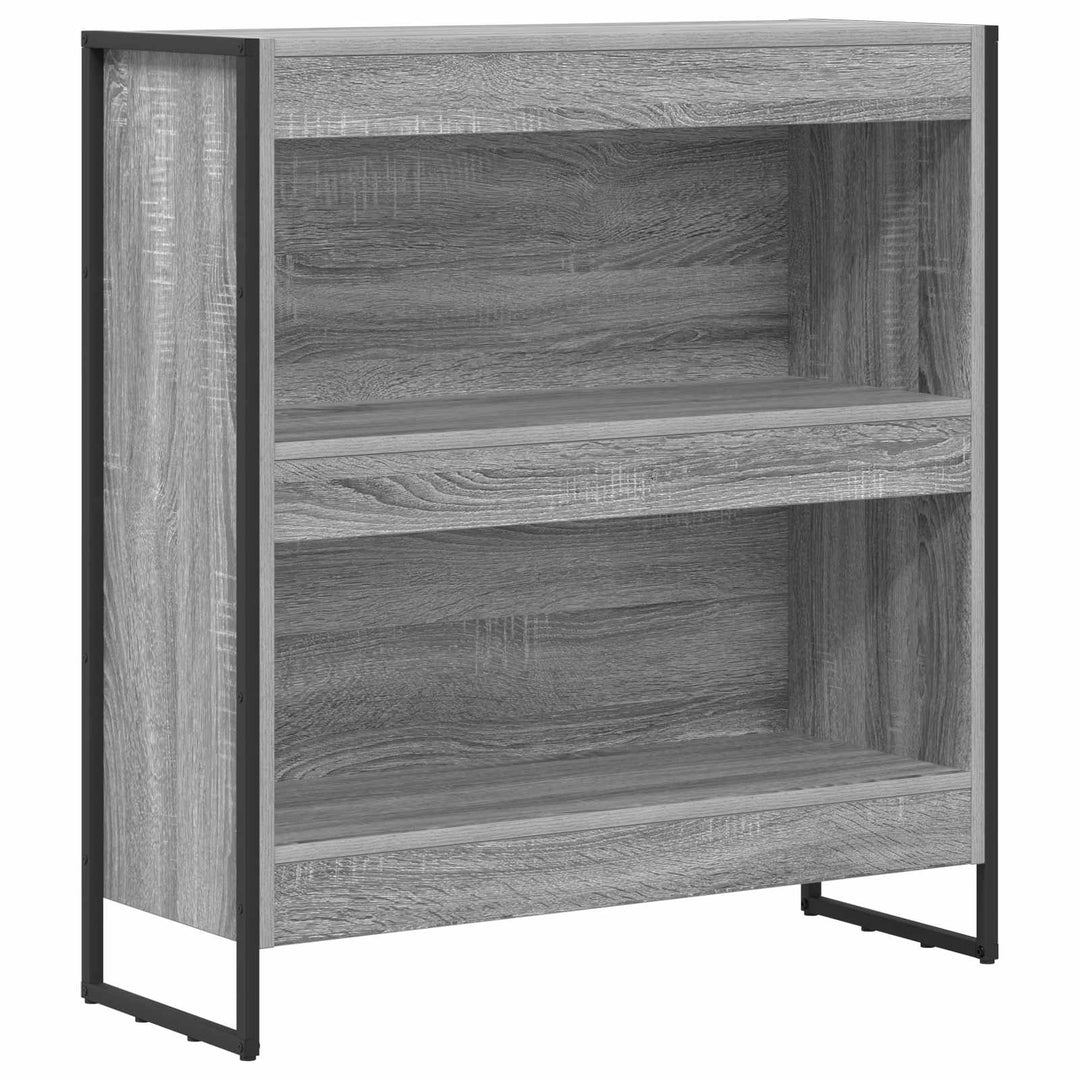Bogskab Grå Sonoma 80 x 30 x 86,5 cm Konstrueret træ