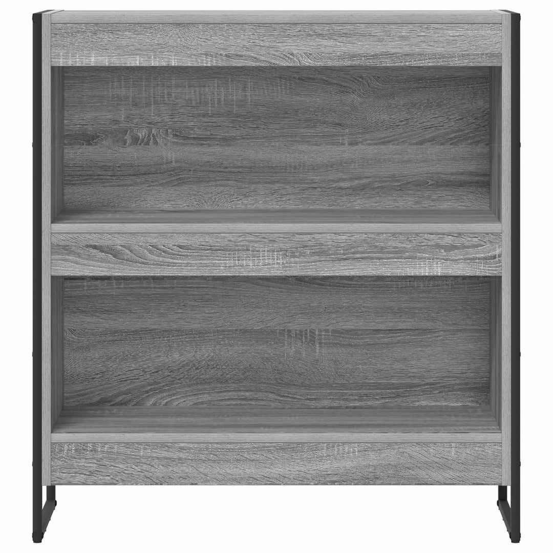 Bogskab Grå Sonoma 80 x 30 x 86,5 cm Konstrueret træ