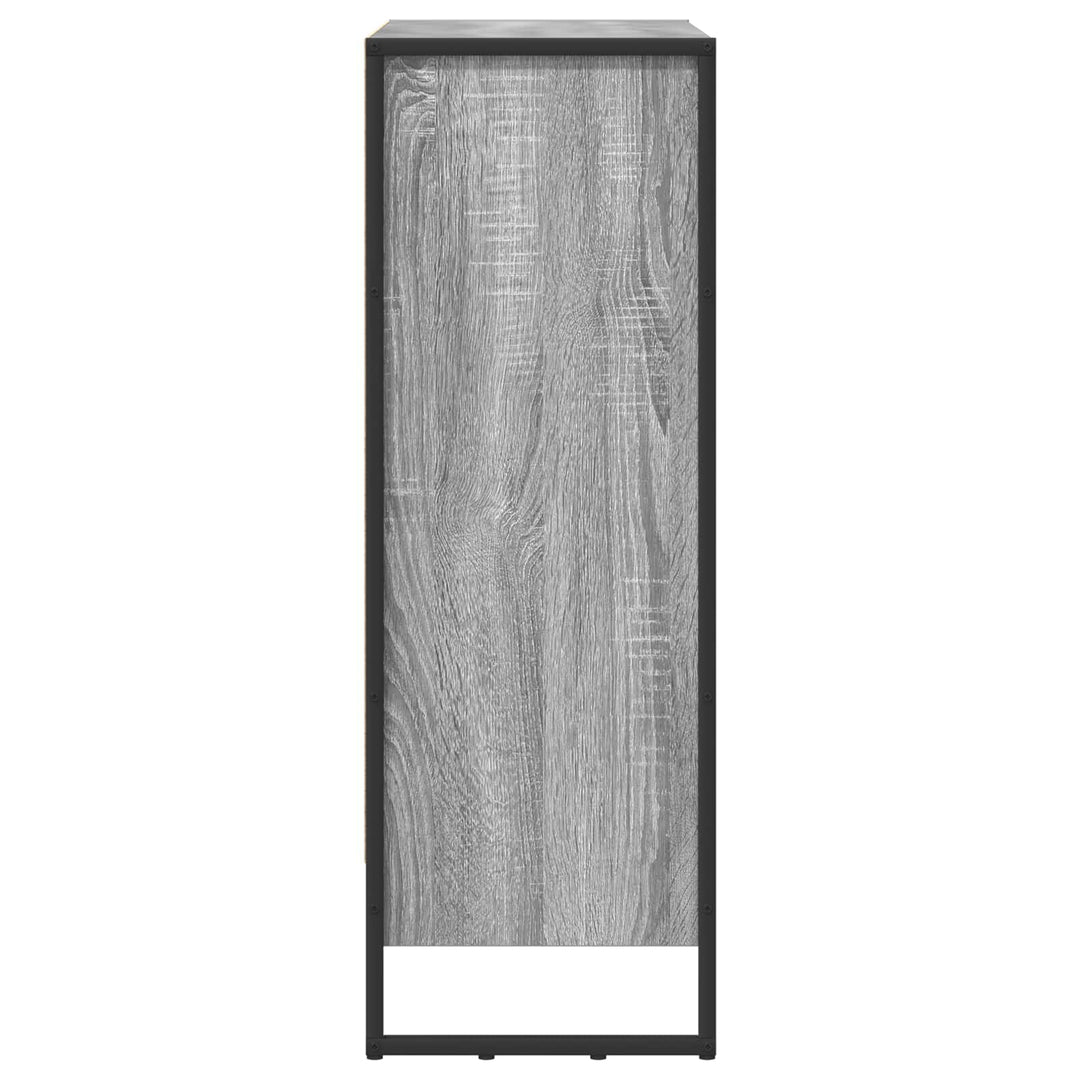 Bogskab Grå Sonoma 80 x 30 x 86,5 cm Konstrueret træ