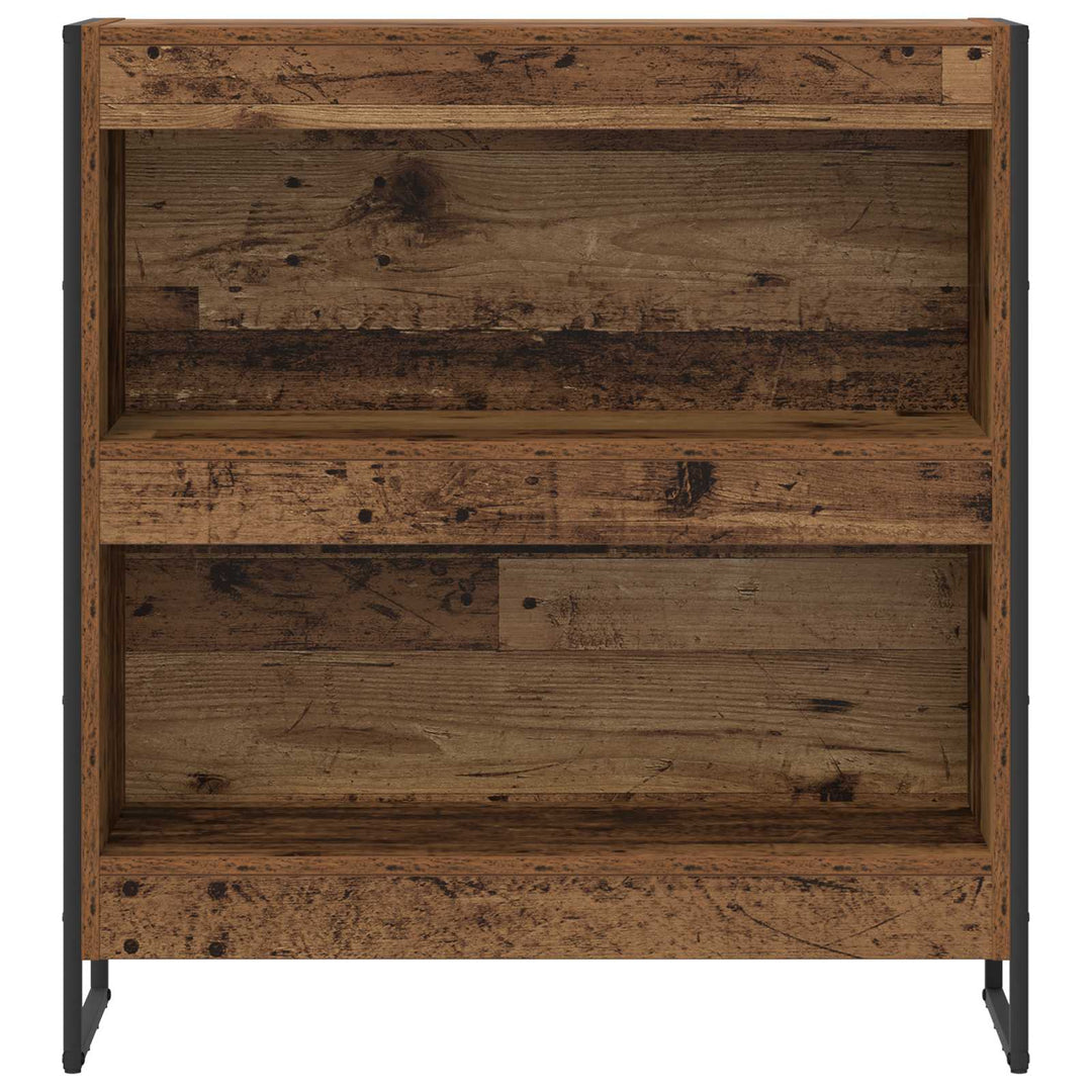 Bogskab Gammelt træ 80 x 30 x 86,5 cm Konstrueret træ