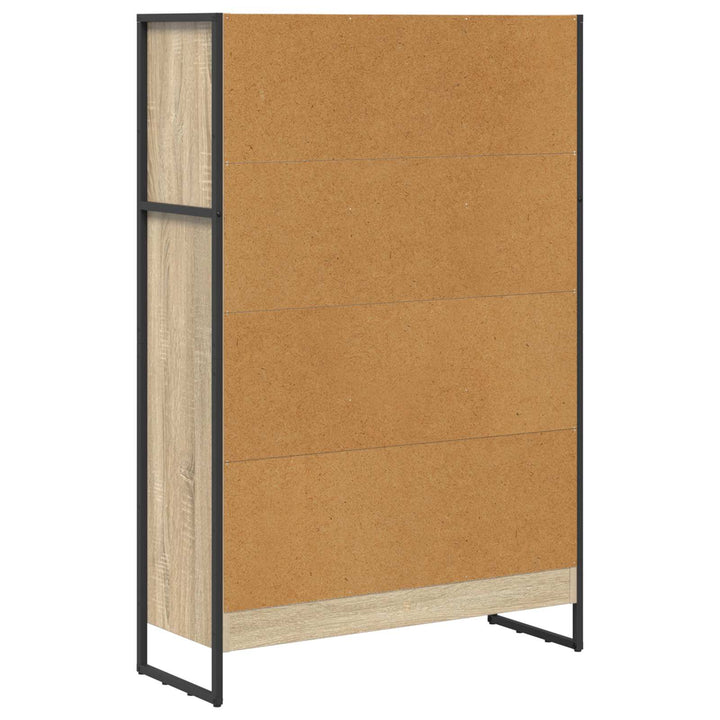 Bogskab Sonoma 80 x 30 x 121 cm Konstrueret træ
