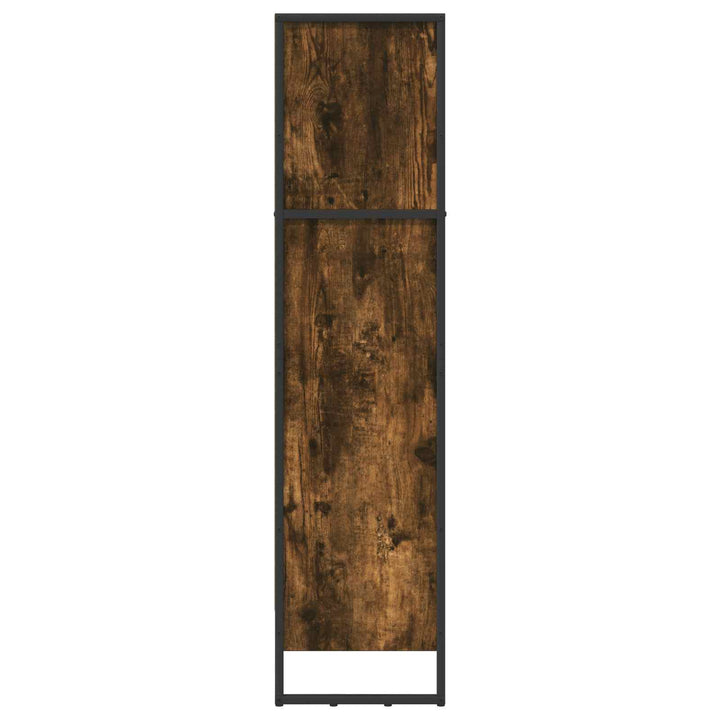 Bogskab Røget Eg 80 x 30 x 121 cm Konstrueret træ