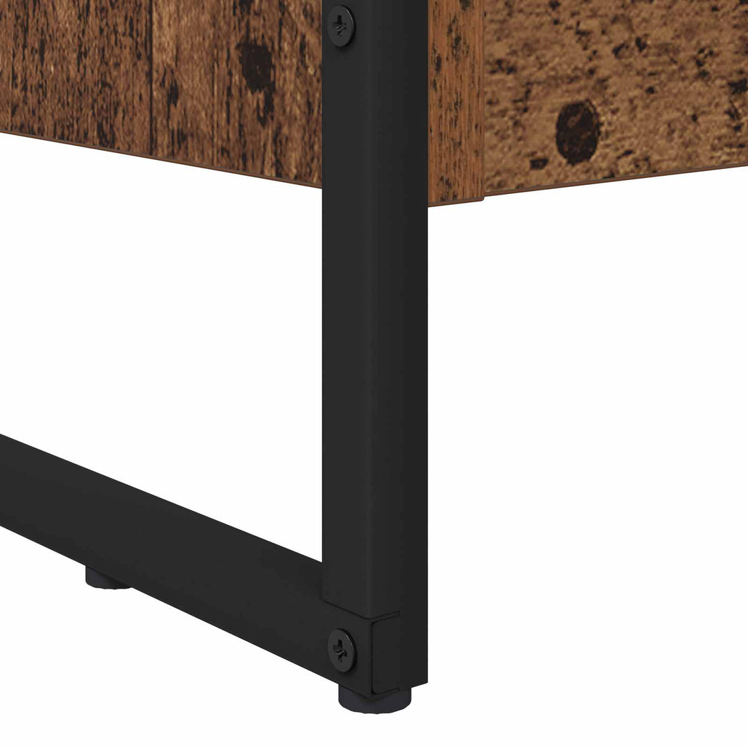 Bogskab Gammelt træ 80 x 30 x 121 cm Konstrueret træ