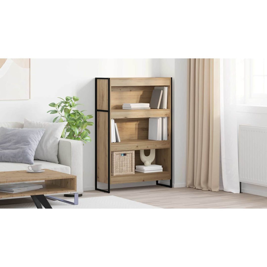 Bogskab Artisan eg 80 x 30 x 121 cm Konstrueret træ
