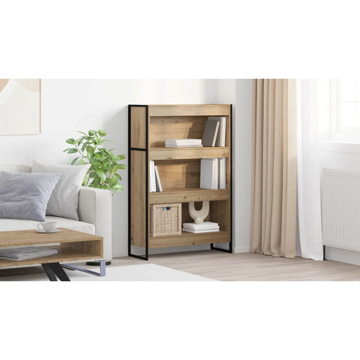 Bogskab Artisan eg 80 x 30 x 121 cm Konstrueret træ