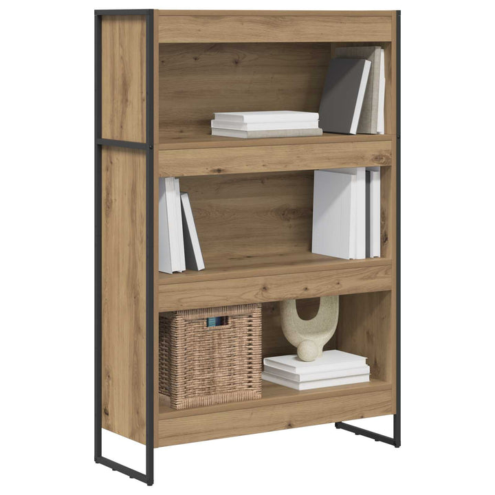 Bogskab Artisan eg 80 x 30 x 121 cm Konstrueret træ